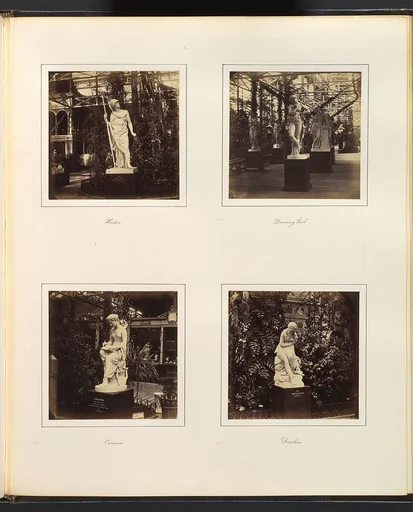 [Sculptures of Hector, a Dancing Girl, Corinna, and Dorothea]