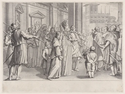 La Grande Duchesse Marie des Jeunes Filles (The Great Duchess Marie des Jeunes Filles), from La Vie de Ferdinand Ier de Médicis série appelée aussi Les Batailles des Médicis (The Life of Ferdinand I de'Medici also called The Medici Battles)
