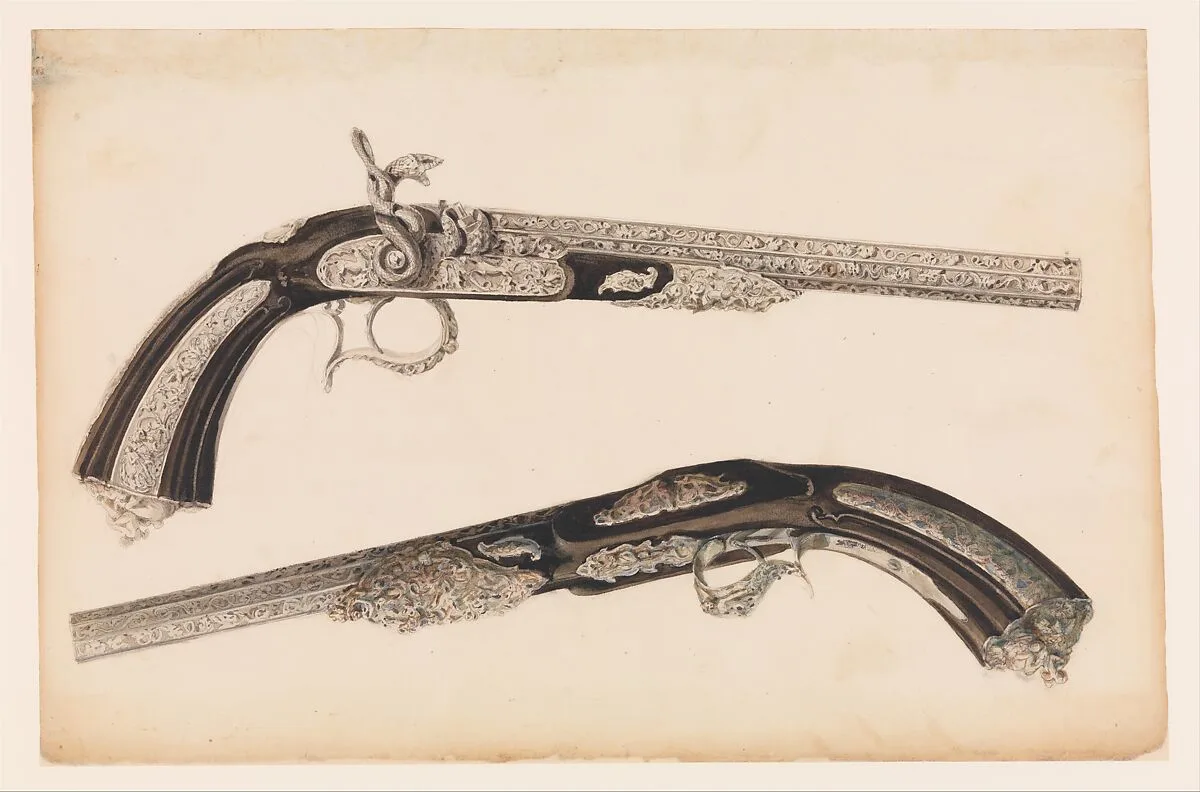 Designs for the Ornament of Swords and Firearms — Louis-François Devisme