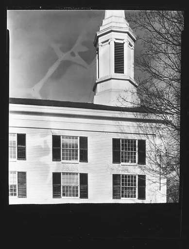 [Side Façade of Greek Revival Church]