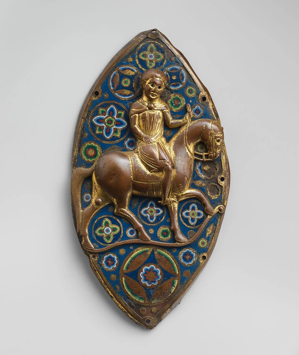 Equestrian Plaque — Unknown