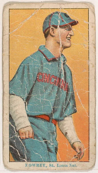 Mike Mowrey, St. Louis, from Red Cross Tobacco Baseball Series, 1912-1913 — Red Cross Tobacco