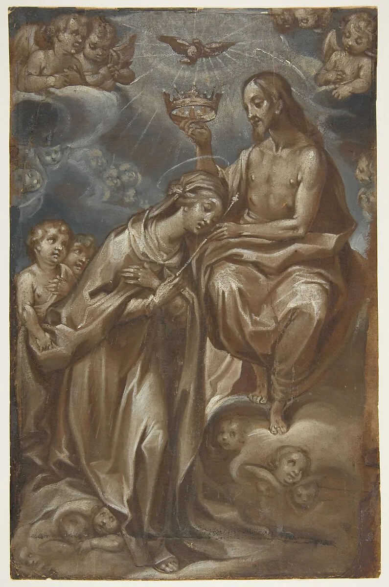 The Coronation of the Virgin — Francesco Vanni