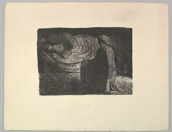 Besenbein auf dem Toten Rosse Herzhorn II — Ernst Barlach