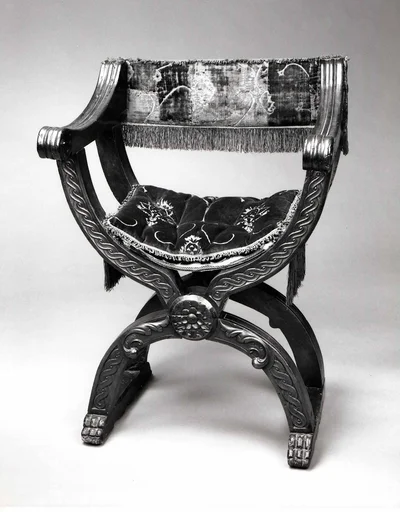Hip-joint armchair (Dantesca type, associated with 1975.1.1975 a,b)