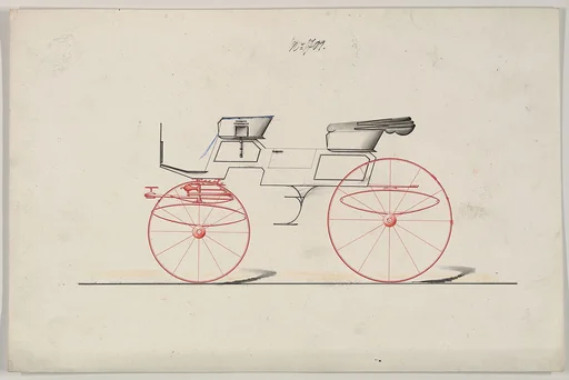 Design for Phaeton, no. 701