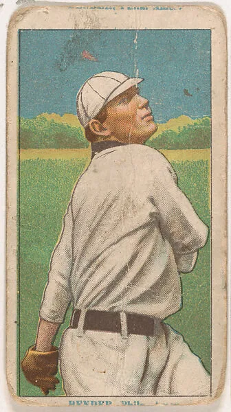 Chief Bender, Philadelphia, from Red Cross Tobacco Baseball Series, 1912-1913 — Red Cross Tobacco