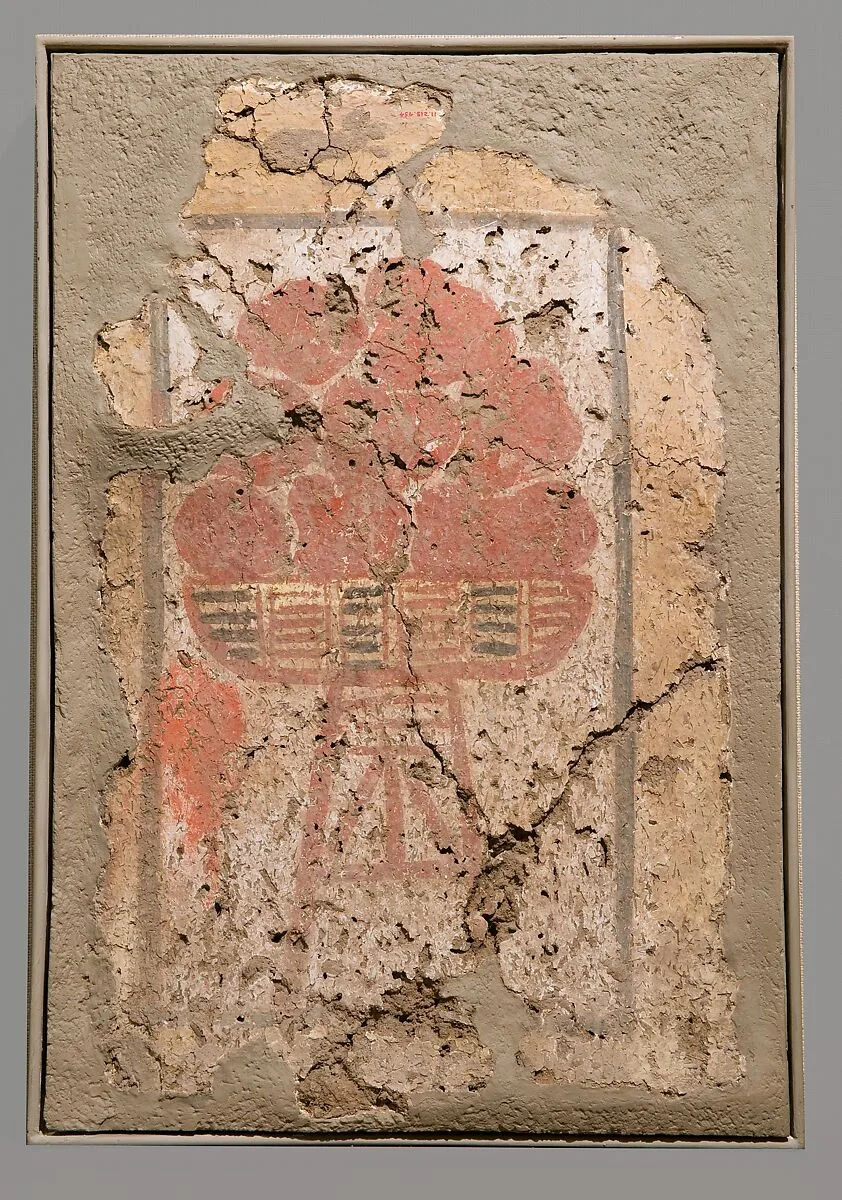 Bench End-Panel from a shelf support in the Palace of Amenhotep III-Fruit Stand — Unknown