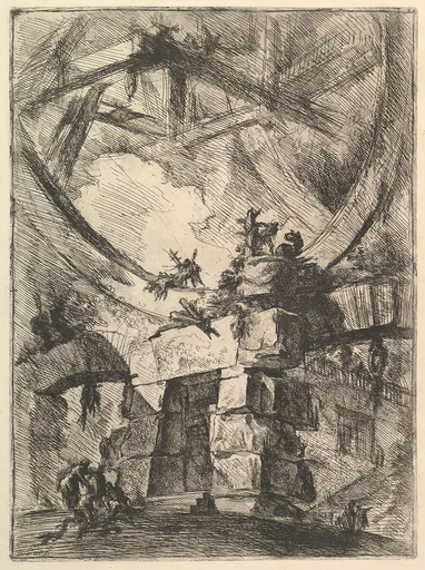 The Giant Wheel, from "Carceri d'invenzione" (Imaginary Prisons)