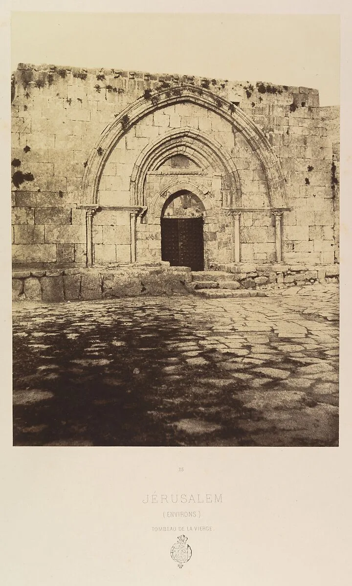 Jérusalem. (Environs) Tombeau de la vierge — Louis de Clercq|H. Jannin|J. Blondeau et Antonin