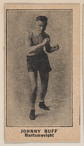 Johnny Buff, Bantamweight, from Boxers strip cards (W580) — Unknown