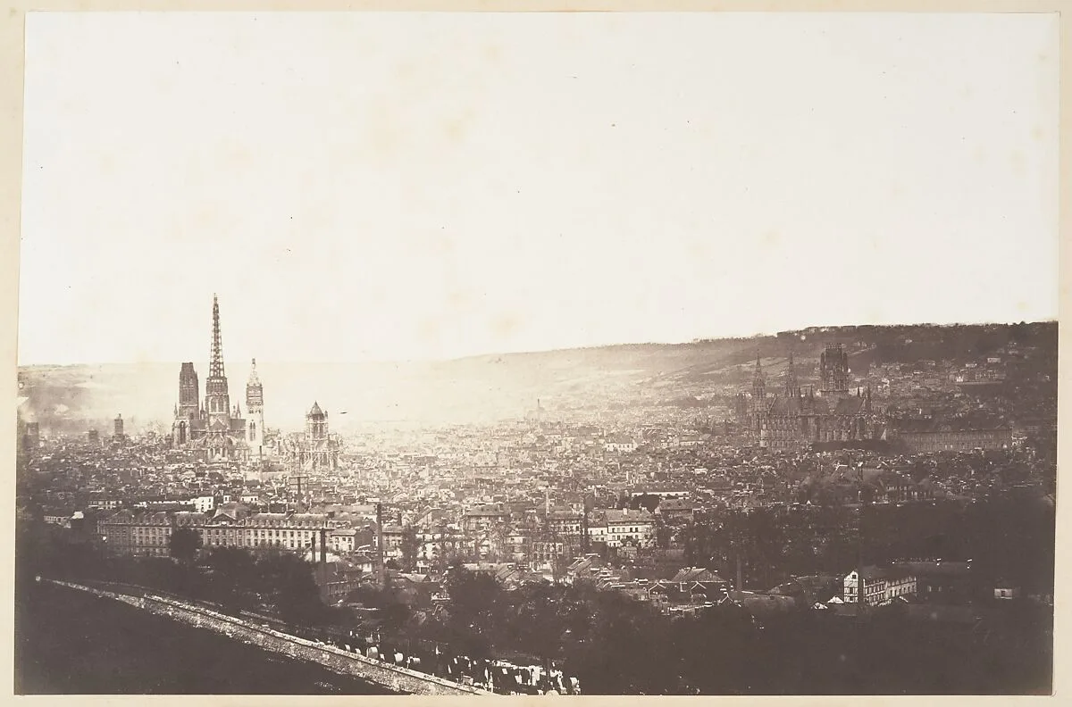 Vue générale de Rouen — Edmond Bacot