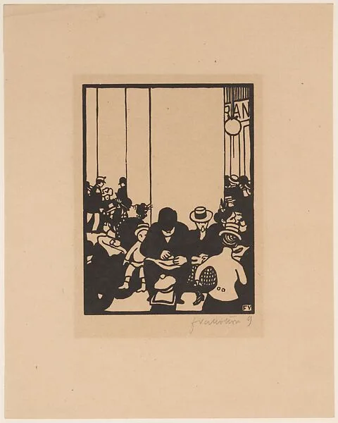 The World's Fair II: The Family Picnic Lunch — Félix Vallotton