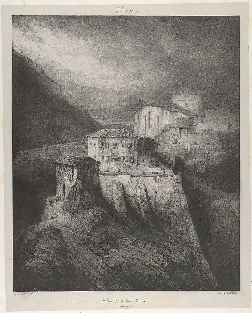 Saint-Jean Church, Thiers — Eugène Isabey|Godefroy Engelmann
