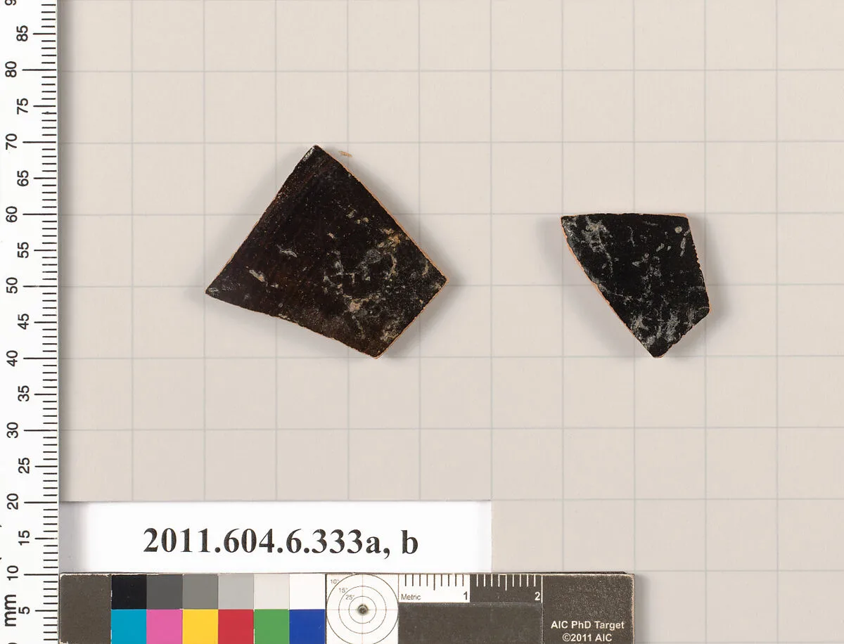 Terracotta fragments of unidentified shapes — Unknown