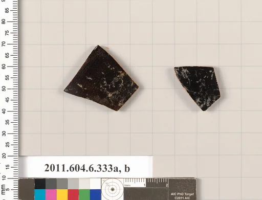 Terracotta fragments of unidentified shapes