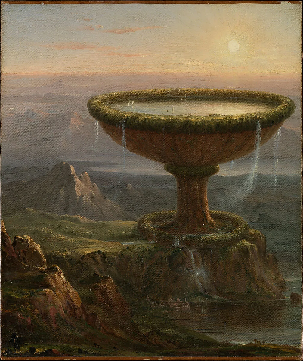 The Titan's Goblet — Thomas Cole