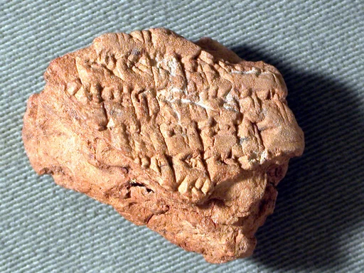 Cuneiform tablet: fragment of a contract (?)