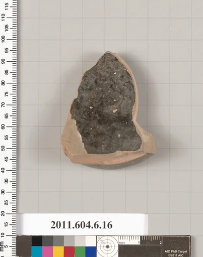 Terracotta fragment of a bowl?