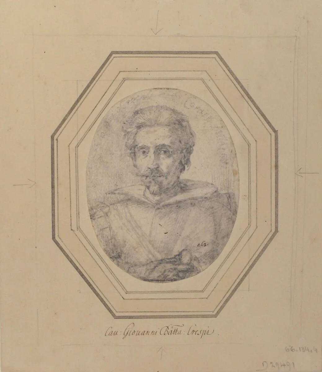 Portrait of a Man (Self-Portrait ?) — Giovanni Battista Crespi ("Il Cerano")