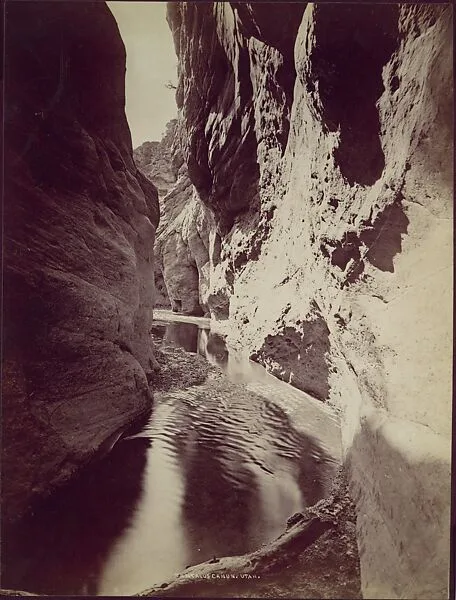 Tantalus Cañon, Utah — William Henry Jackson