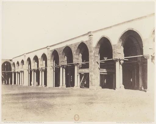 Le Kaire, Mosquée d'Amrou - Intérieur - Côté du Sanctuaire
