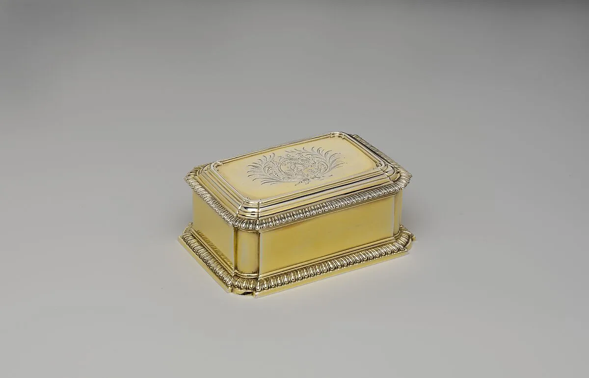 Toilet box (one of a pair) (part of a set) — John Parker|Edward Wakelin