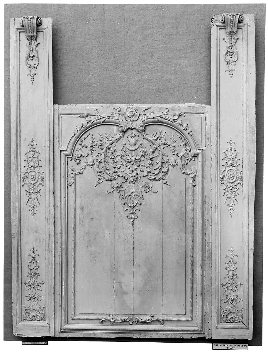 Panel between two pilasters — Unknown