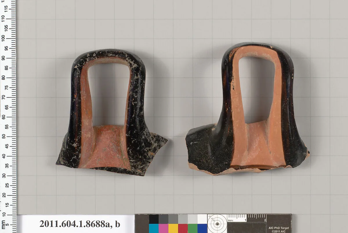 Terracotta fragments of stemless kylikes (drinking cups) — Unknown