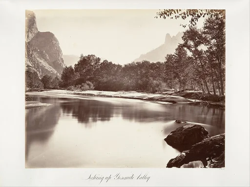 Looking Up Yosemite Valley