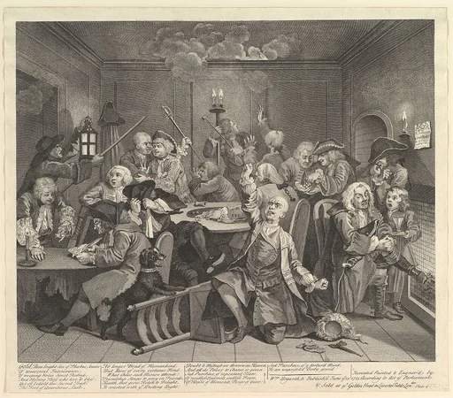 A Rake's Progress, Plate 6