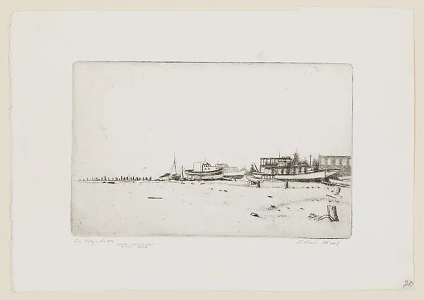 In A Dry Dock — William Hicks|WPA