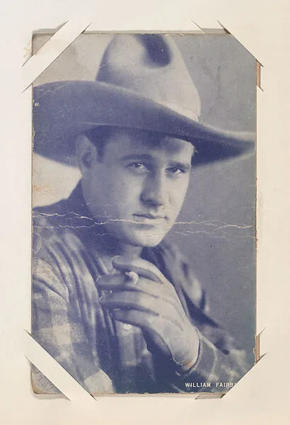 William Fairbanks from Western Stars or Scenes Exhibit Cards series (W412) — Unknown