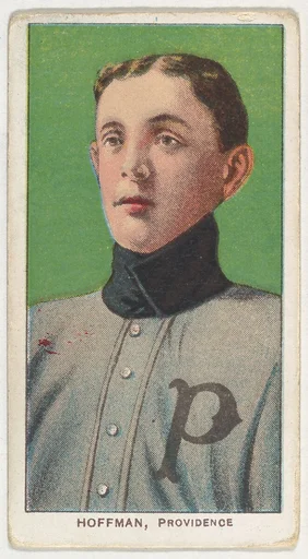 Hoffman, Providence, Eastern League, from the White Border series (T206) for the American Tobacco Company
