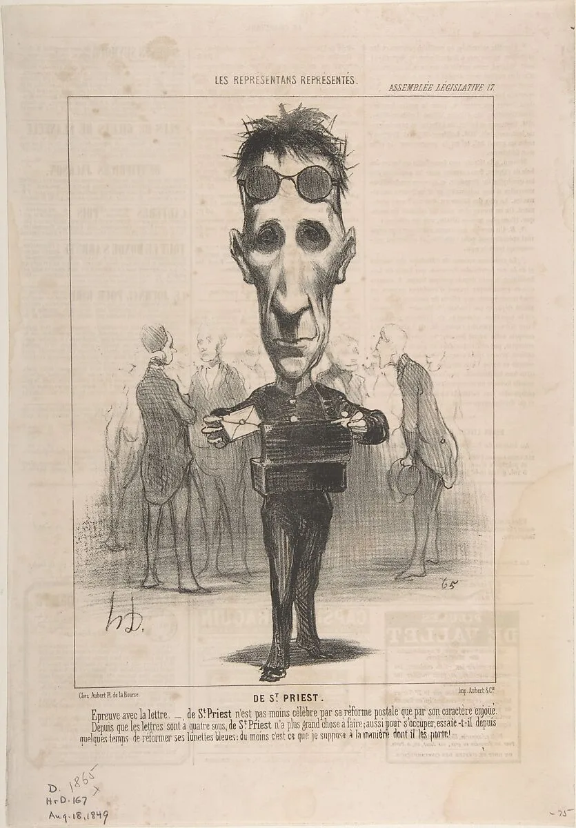 De St. Priest — Honoré Daumier|Aubert et Cie