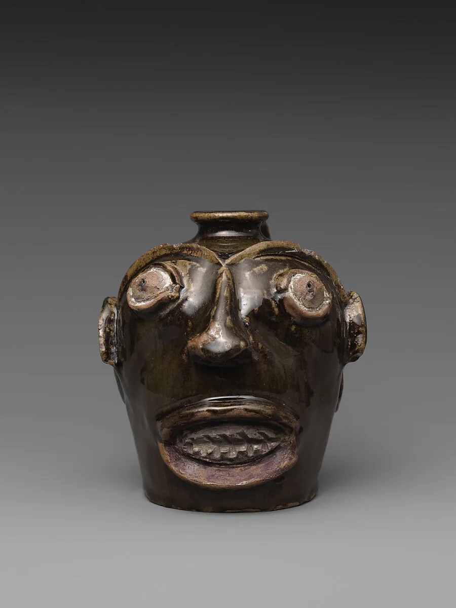 Face ju — Unrecorded Edgefield District potter|Unknown Old Edgefield District Pottery