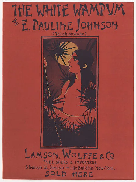 The White Wampum by E. Pauline Johnson — Ethel Reed|Lamson Wolffe & Co.