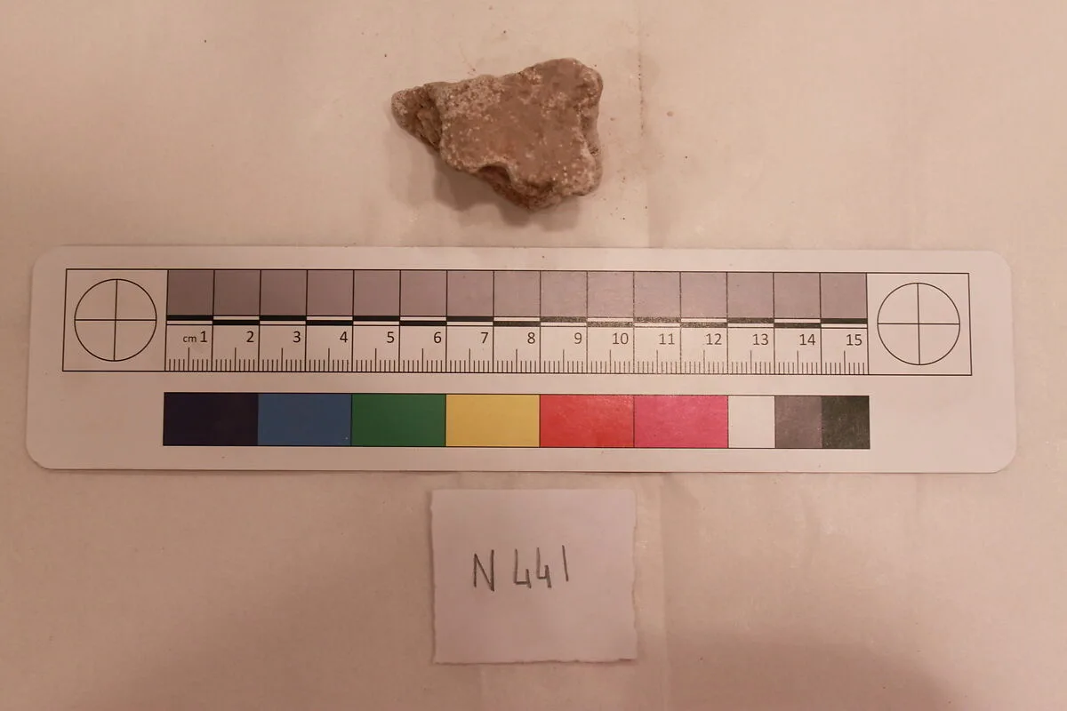 Stucco Fragment — Unknown