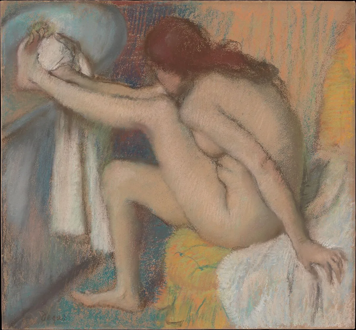 Woman Drying Her Foot — Edgar Degas