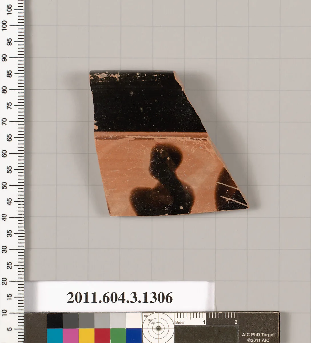 Terracotta rim fragment of a skyphos (deep drinking cup) — Unknown