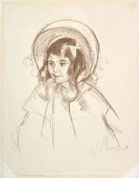 Sara Wearing Her Bonnet and Coat — Mary Cassatt