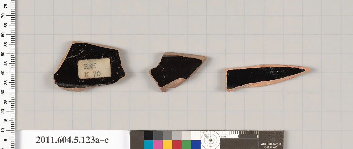 Terracotta fragments of stemless kylikes (drinking cups)? — Unknown