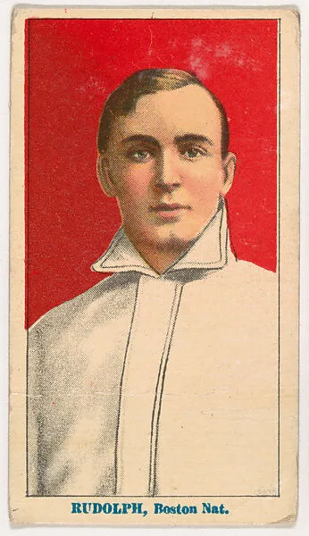 Dick Rudolph, Boston, from Coupon Cigarettes Baseball Issue, 1914-1916 — Coupon Cigarettes