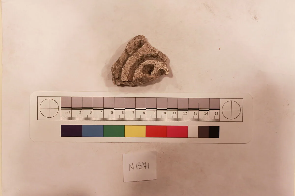Stucco Fragment — Unknown