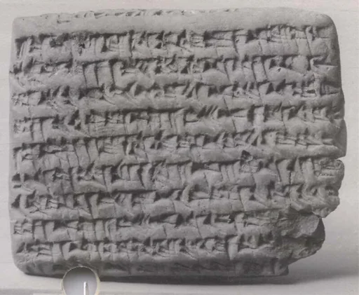 Cuneiform tablet: promissory note for silver