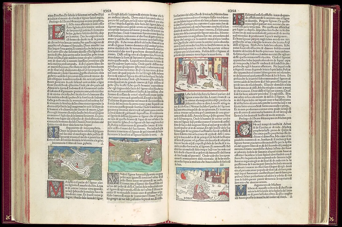 The Malermi Bible, vol. II — Lucantonio Giunta|Giovanni Ragazzo|Niccolò Malèrmi|Pico Master|Benedetto Bordone|Rimini Ovid Master