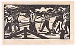 Boys with Skis — Lill Tschudi