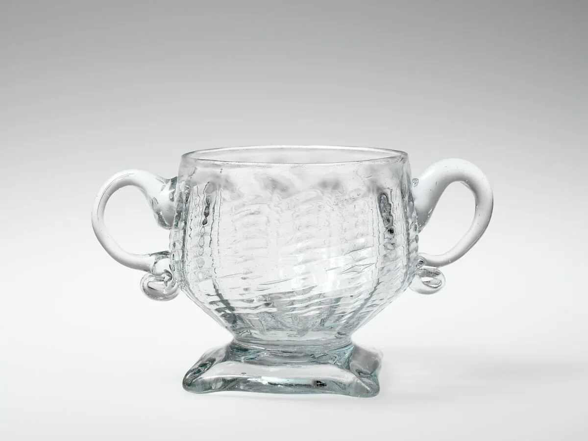 Sugar bowl — Henry William Stiegel|Stenger Glass House|American Flint Glass Manufactory