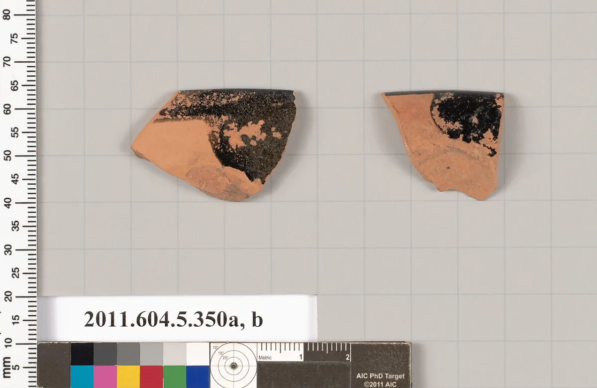 Terracotta rim fragments of kylikes (drinking cups) — Unknown