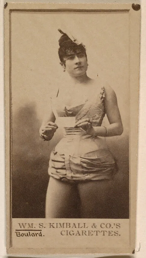 Miss Boulard, from the Actresses series (N203) issued by Wm. S. Kimball & Co. — William S. Kimball & Company